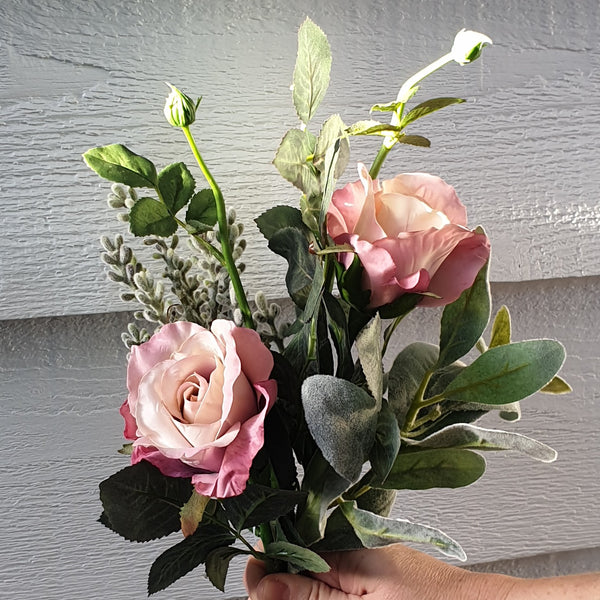 Petite Antique Rose Bouquet