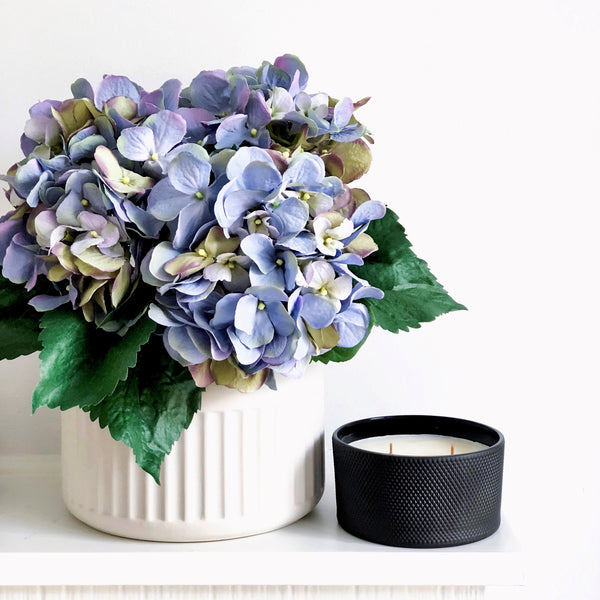 Blue Hydrangea Bouquet - Faking Beautiful